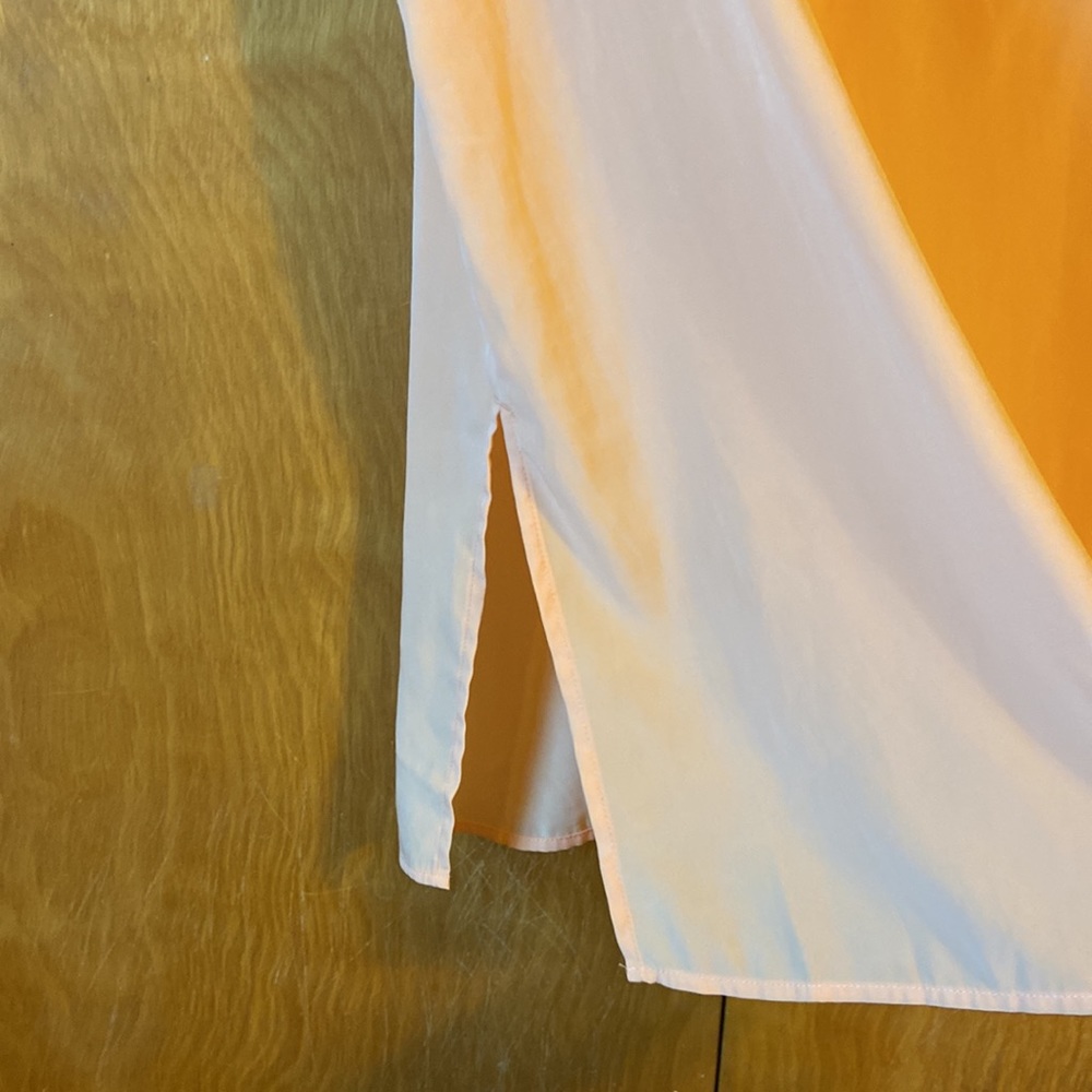 Chico’s Light Orange Long Tunic. Size 3 (16) - Picture 3 of 9